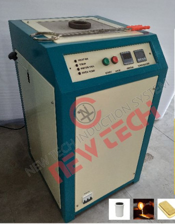 NEW TECH GOLD MELTING INDUCTION FURNACE 2 KG