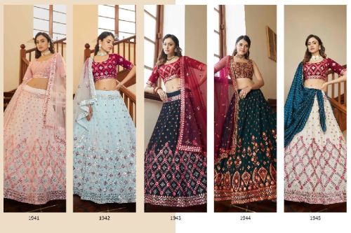 Silk Wholesale Lehenga Choli Catalog, Feature : Breathable, Dry Cleaning, Easy Washable, Eco Friendly