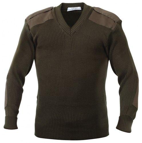 100% Acrylic Army Jersey, Size : XXL