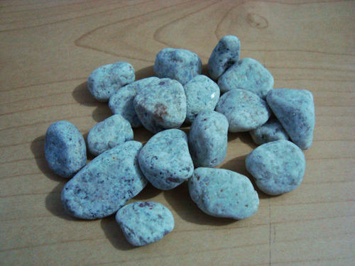 Blue Pebble Stone, For Kitchen Top, Staircase, Walls Flooring, Feature : Stain Resistance, Washable