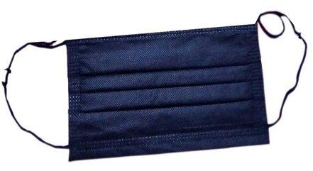 Navy Blue 3 Ply Non Woven Face Mask