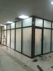 Aluminium Partition Work