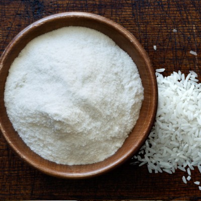 Organic Rice Flour, Form : Powder