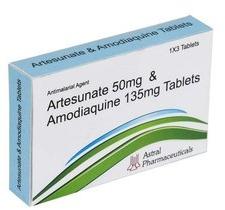 Artesunate Amodiquine Tablet, For Clinical, Personal, Pharmaceutical, Purity : 58%-60%