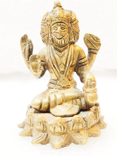 Brass Bhramaa Statue, Packaging Type : Box