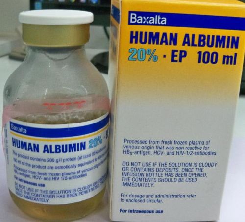 Human Albumin 20% EP 100 Ml