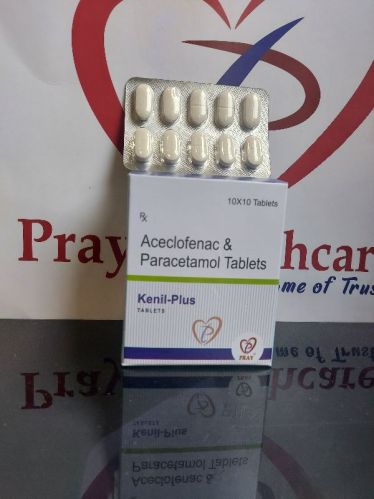 Aceclofenac Paracetamol Tablet, Medicine Type : Allopathic