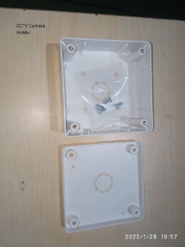 PVC Coated CCTV Holder Junction Box, For Electronics, Feature : Flameproof, Light Weight, Waterproof