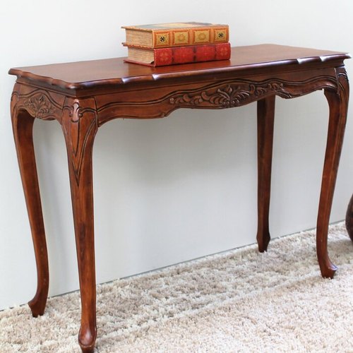 Polished Wooden Console Table, For Home