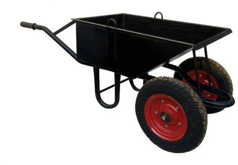 SWB 7 Mild Steel Heavy Duty Double Wheel Barrow