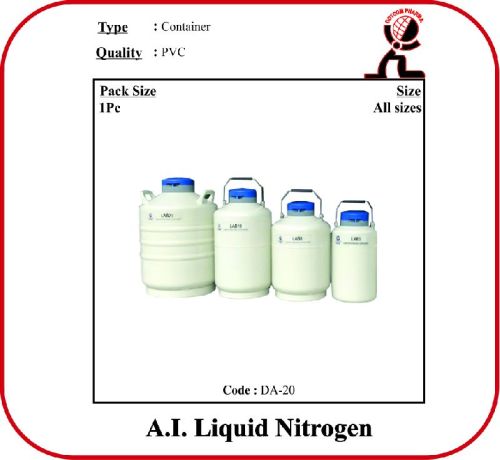 Single A.I CONTAINER (FOR LIQUID N2), For VETERINARY USE, Feature : Best Quality