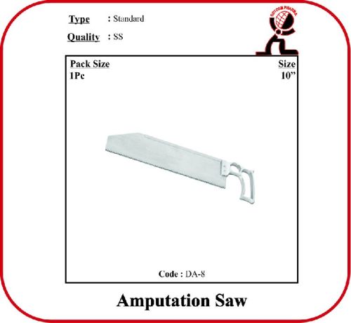 Dotcom Pharma Stainless Steel Coated Amputation Saw (10