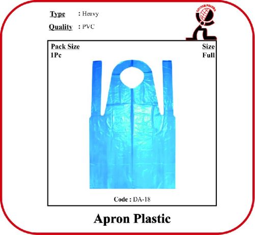 DOTCOM PHARMA Apron (plastic), For VETERINARY USE, Packaging Type : POUCH