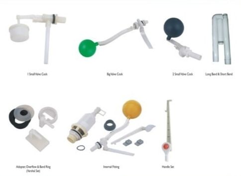 Polished PVC Cistern Fittings, Size : Standard