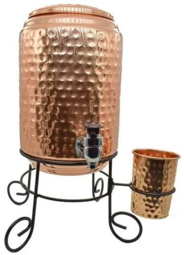 Exclusive Hammered Copper Water Dispenser