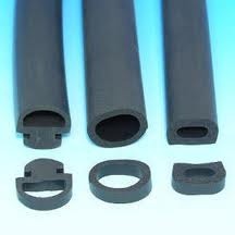 SGI Rectangular Polished EPDM Door Gaskets, For Industrial, Pattern : Plain