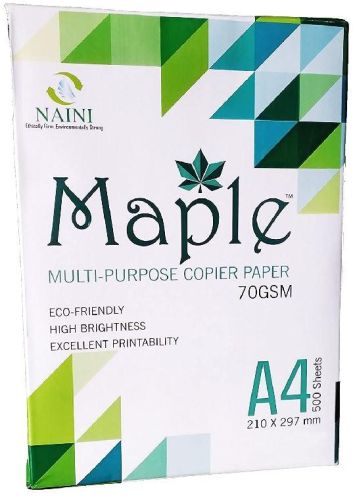 Maple A4 Copier Paper, Color : White