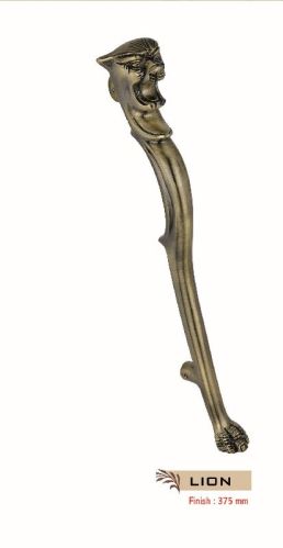 Krish Sapna Zinc Metal Lion Cabinet Handle, Feature : Durable, Fine Finished