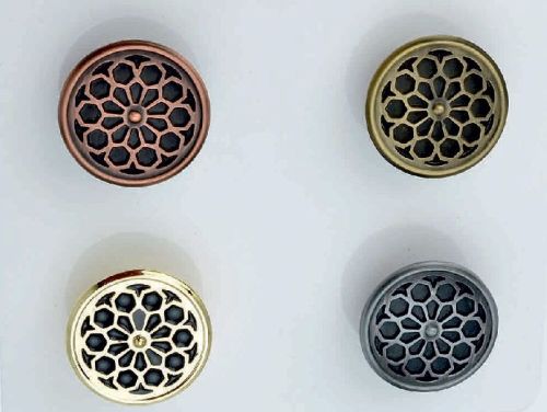 Round Polished Royal Fancy Drawer Knobs, Feature : Fine Finished, Highly Durable