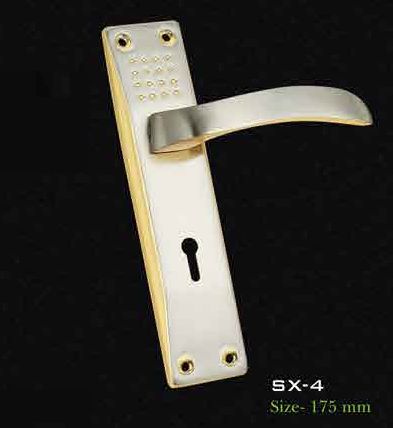 SX-4 Iron Mortise Handle, Color : Grey