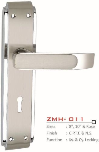 ZMH-011 Zinc Alloy Mortise Handle, For Doors, Feature : Durable, Fine Finished