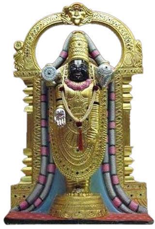 Polished Marble Tirupati Balaji Statue, For Home, Office, Size : 1 Inch To 20 Feet