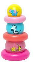 Rainbow Stackable Ball Set