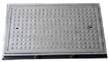 Rectangular Polished Rectangle FRP Manhole Cover, For Construction, Size : 24x26Inch, 26x28Inch, 28x30Inch