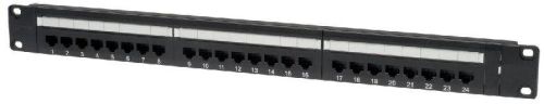 Projexon Quality SPCC 1.0mm/1.2mm Ethernet Patch Panel, For Cable Management