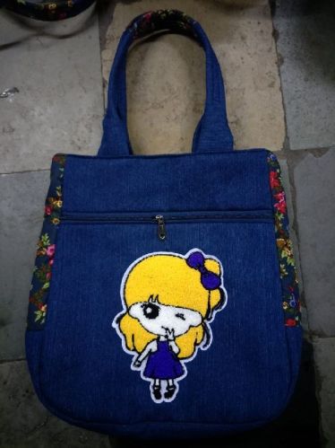 Cotton Ladies Tote Bag, For Shopping, Size : 36x46x13inch, 38x48x14inch