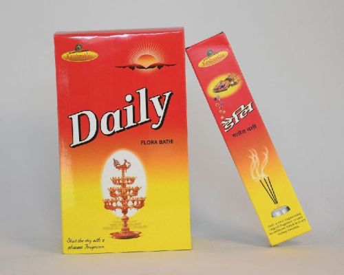 Krishnakala Daily Flora Incense Sticks, Packaging Type : Paper Box, Plastic Packet