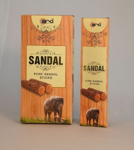 Arci Sandalwood Pure Sandal Sticks, Packaging Type : Boxes