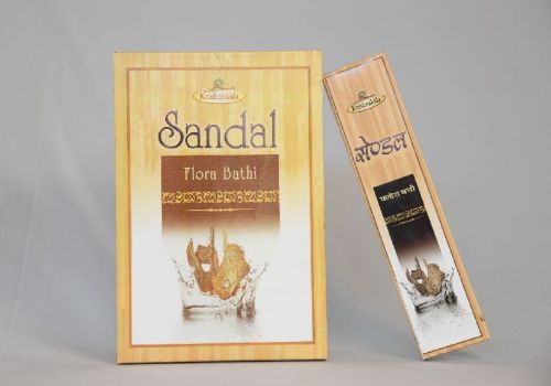 Krishnakala Sandal Flora Incense Sticks, For Religious, Length : 1-5 Inch