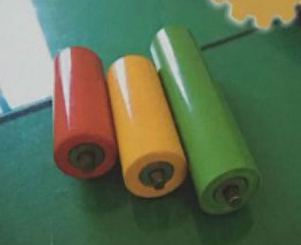 Polished Nylon Conveyor Idler Rollers, For Moving Goods, Feature : Heat Resistant, Long Life, Scratch Proof
