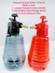 PET Pressure Spray Bottle, Capacity : 1650 Ml