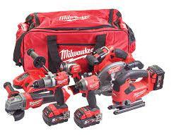Milwaukee Power Tools - M18 FPP6D2-503B FUEL Powerpack 6 Piece Kit 18V