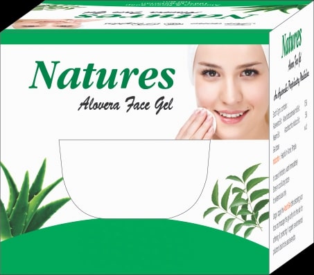 Natures Aloevera Face Gel, For Used Facial, Extraction Type : Solvent Extraction