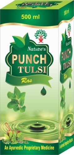 Natures Punch Tulsi Ras, Packaging Type : Plastic PET Bottle