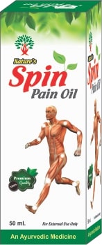 Natures Spin Pain Oil, Packaging Type : Plastic Bottle