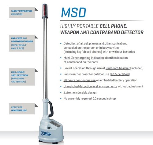 MSD Pole Metal Detector