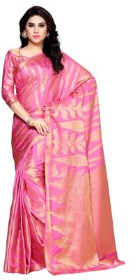 Unstitched Art Silk Sarees, Work Type : Zardozi Work