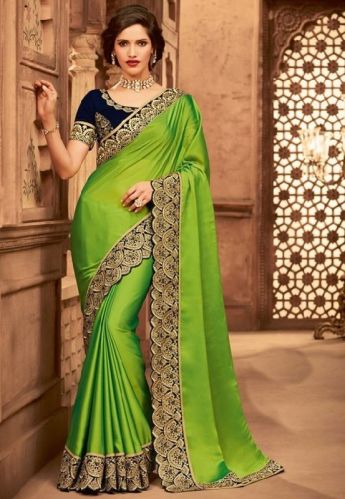 Unstitched Designer Silk Sarees, Occasion : Party Wear