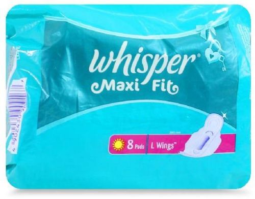 Whisper Sanitary Pads, Feature : Meant For Heavy Flow, Keeps You Feeling Dry Fresh