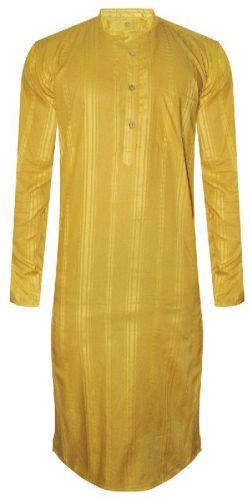 Yellow Long Kurta, Size : S M, XL