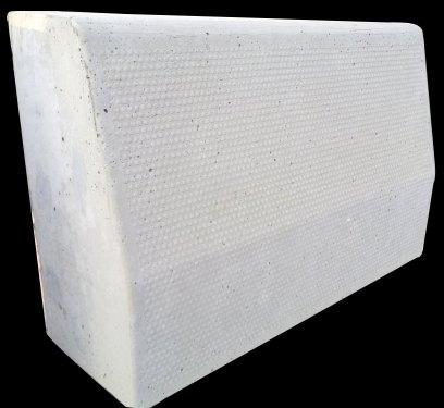 White RCC Road Divider, Width : 2 Feet