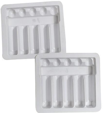 Plastic Pharmaceutical Packaging Tray, For Medicine, Color : Transparent