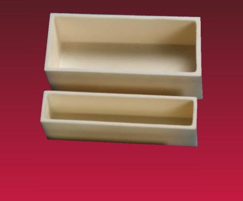 Alumina Rectangular Tray, Color : Off White