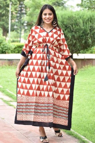Cotton Printed Kaftan
