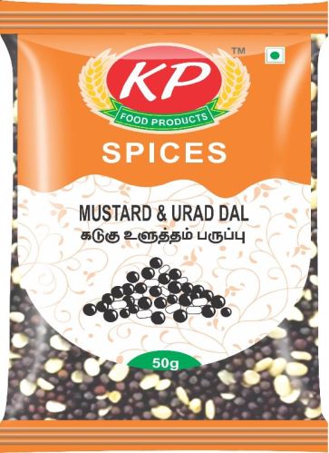 KP Organic Mustard & Urad Dal, For Cooking, Certification : FSSAI Certified