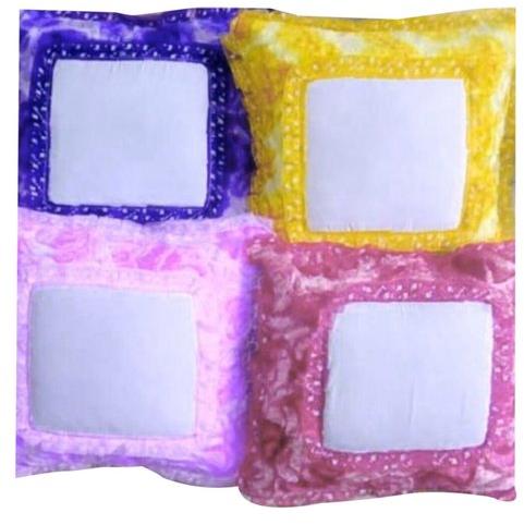 Square Fiber Pillow, Pattern : Plain